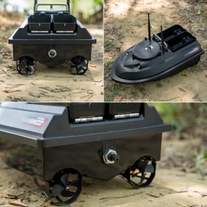 Barca Plantat, Nadit si Momit iUni V066, 2 cuve, 200 puncte GPS, 18000mAh, 3kg, 1000m, 20km/h - Img 14