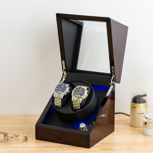 Cutie intors ceasuri iUni, 4 programe, Watch Winder 2, Mahon-Black - Img 2