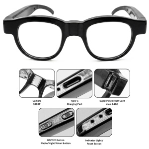 Mini Camera iUni G9, Full HD, Night Vision, Slot card microSD - Img 7