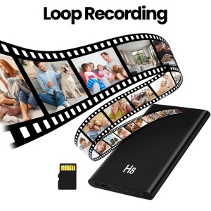 Mini Camera iUni H8, Wi-Fi, 64GB, Full HD, Vedere Nocturna, 5000mAh - Img 4