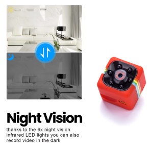 Mini Camera iUni SQ11, Full HD, 1080P, Night Vision, Slot Card MicroSD - Img 7