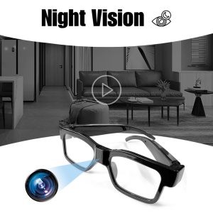 Mini Camera Ochelari iUni G7, Full HD, 8GB Card MicroSD, Night Vision - Img 4