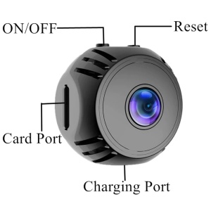 Mini Camera Spion iUni W8, Wi-Fi, 8GB, Vizualizare Full HD, Senzor de miscare, Night Vision - Img 6