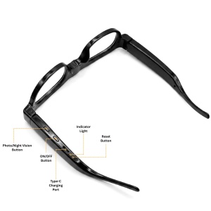 Ochelari Spion cu Camera iUni G9, 16GB, Full HD, Night Vision - Img 10