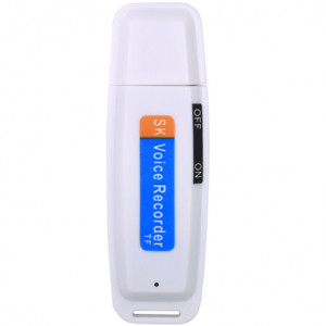 Stick USB Spion Reportofon iUni STK99, Alb - Img 5