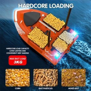 Barca Plantat, Nadit si Momit iUni V802, 12000mAh, 4 cuve, 3kg, 500m, 15km/h - Img 10