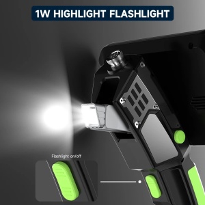 Camera Inspectie Dubla Auto Industriala iUni ROT50, Rotativa la 180°, Ecran LCD 5", 1080P, Cablu Semirigid, 1M Lungime, 8+1 LED-uri ajustabile, Rezistenta la Apa IP67, 5000mAh - Img 6