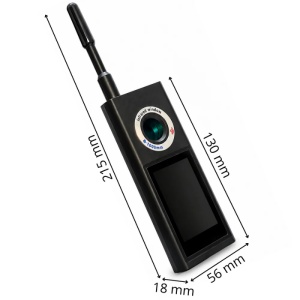 Detector camere ascunse, microfoane si trackere GPS iUni F888, Ecran tactil OLED, Smart AI, Alarma antiefractie, 50-8000 MHz - Img 14