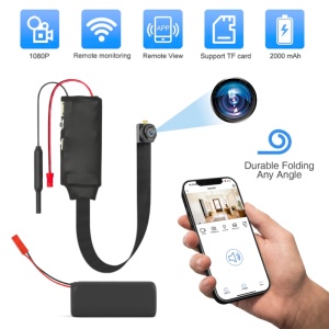 Mini Camera Modul iUni IP40, Wi-Fi, Slot Card microSD, Vizualizare Live pe telefon - Img 3