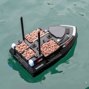 Barca Plantat, Nadit si Momit iUni V802, 5200mAh, 4 cuve, 3kg, 500m, 15km/h, Negru - Img 13