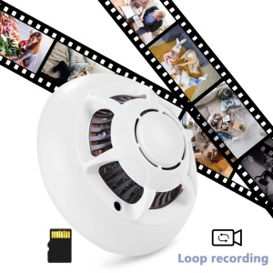 Camera Spion Detector de fum iUni D103, 64GB, Wi-Fi, Vizualizare 4K - Img 3