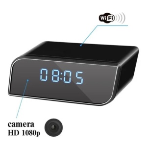 Ceas Spion cu Camera WiFi iUni IP99, 64GB, Full HD, Night Vision, 150°, Senzor de miscare - Img 3
