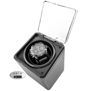 Cutie intors ceas automatic iUni, Watch Winder, 4 Programe rotatie (TPD reglabil)