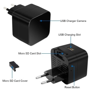 Incarcator USB cu Camera Spion iUni IP90, Wi-Fi, Full HD, Night Vision, Senzor miscare - Img 7