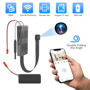 Mini Camera Modul iUni IP55, Wi-Fi, Slot Card MicroSD, Vizualizare Live pe telefon - Img 2