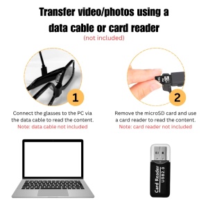 Mini Camera Ochelari iUni G7, Full HD, Night Vision, Suport Card MicroSD - Img 8
