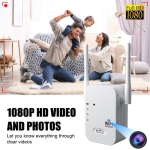 Mini Camera WiFi in Amplificator Semnal iUni RP1, 8GB, Full HD, Vizualizare Live pe telefon - Img 3