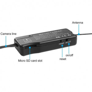 Modul cu Camera Spion Wireless iUni IP20, P2P, baterie incorporata, Slot card - Img 7