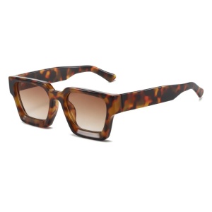 Ochelari de Soare Retro Square iUni iEye, UV400, Brown