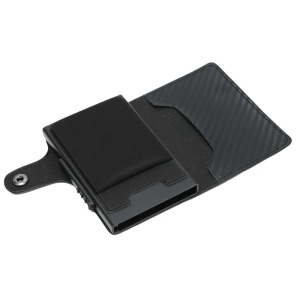 Portofel RFID iUni P4, 10 carduri, Print carbon - Img 5