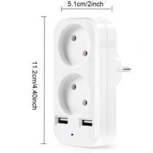 Camera Spion in Adaptor dublu iUni AD2, Wi-Fi, Full HD, Vizualizare in timp real - Img 10