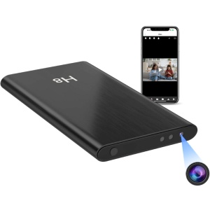 Camera Spion in Baterie Externa iUni H8, Full HD, Slot card, 5000mAh, Wi-Fi, Night Vision, Detectie miscare