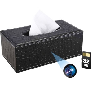 Camera Spionaj in Suport servetele iUni IP73, 32GB, Wi-Fi, Full HD, Senzor de miscare - Img 1