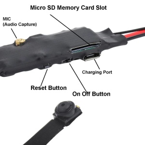 Modul cu Camera Spion iUni IP40, 16GB, Wi-Fi, Full HD, P2P, Detectare miscare - Img 10