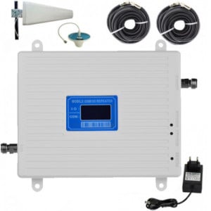 Amplificator semnal GSM 3G Profesional iUni KW17A-GD, 900 / 2100 MHz Digital - Img 1