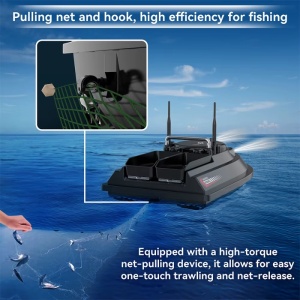 Barca Plantat, Nadit si Momit iUni V066, 2 cuve, 200 puncte GPS, 18000mAh, 3kg, 1000m, 20km/h - Img 12