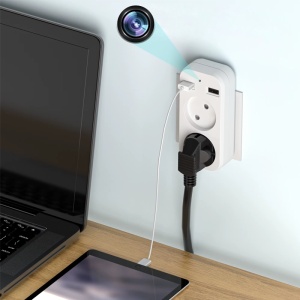 Camera Spion in Adaptor dublu iUni AD2, Wi-Fi, Full HD, Vizualizare in timp real - Img 2