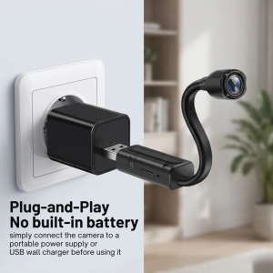 Camera Spion iUni W11, Wi-Fi, 64GB, Vizualizare 4K, Senzor de miscare - Img 3