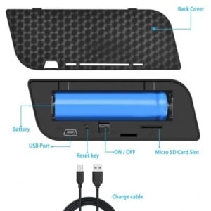 Ceas Spion cu Camera WiFi iUni IP99, 64GB, Full HD, Night Vision, 150°, Senzor de miscare - Img 7