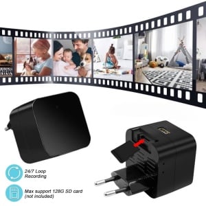 Incarcator USB cu Camera Spion iUni IP90, 16GB, Wi-Fi, Full HD, Night Vision, Senzor miscare - Img 3