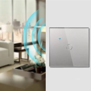 Intrerupator smart touch, WiFi, Sticla securizata, iUni 1G, 1 Canal, 10A, Control vocal, Smart Life / Tuya, LED, Silver - Img 10