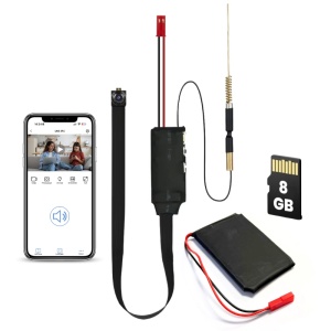 Modul cu Camera Spion iUni IP40, Baterie 2000mAh, 8GB, Wi-Fi, Full HD, P2P, Detectare miscare