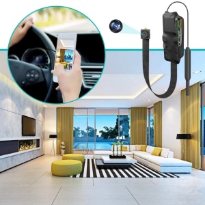 Modul cu Camera Spion iUni IP75, Wi-Fi, 16GB, Full HD, Accesorii Nasturi, Vizualizare Live pe telefon - Img 8