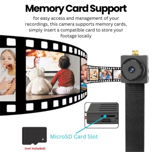 Modul cu Camera Spion iUni IP75, Wi-Fi, Full HD, Accesorii Nasturi, Slot Card microSD - Img 6