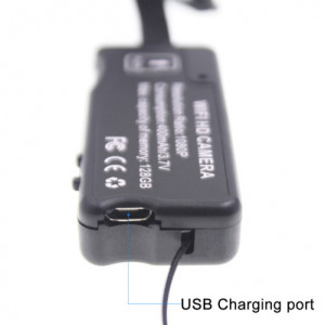 Modul cu Camera Spion Wireless iUni IP20, P2P, baterie incorporata, Slot card - Img 5