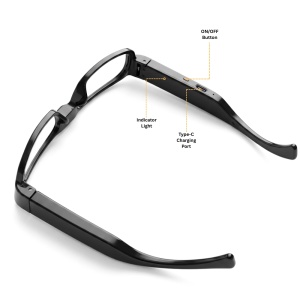 Ochelari Spion cu Camera iUni G6, Full HD, Slot card microSD - Img 8