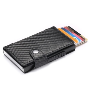 Portofel RFID iUni P4, 10 carduri, Print carbon - Img 2