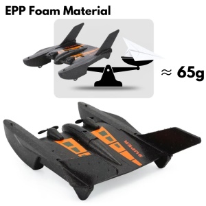 Avion cu telecomanda iUni FX815, 2.4GHz, Plutire pe apa, Rezistent la impact, Giroscop - Img 4