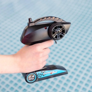 Barca cu telecomanda iUni RC Racing Boat Waterproof 3323, Frecventa 2.4G, Alb - Img 5