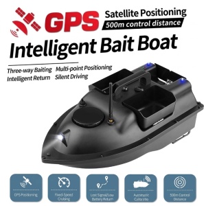 Barca Nadit si Momit iUni V010, GPS, 5200mAh, 3 cuve, 2kg, 500m, 10km/h - Img 2