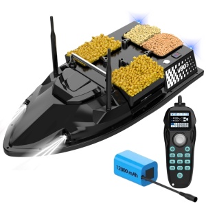 Barca Plantat, Nadit si Momit iUni V803, GPS, 12000mAh, 4 cuve, 3kg, 500m, 15km/h - Img 18