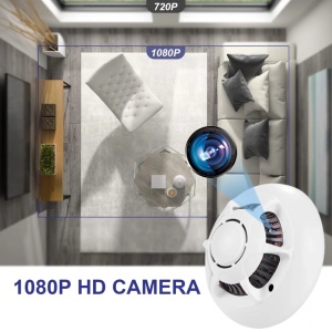 Camera Spion Detector de fum iUni D103, 64GB, Wi-Fi, Vizualizare 4K - Img 4