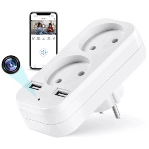 Camera Spion in Adaptor dublu iUni AD2, Wi-Fi, Full HD, Vizualizare in timp real - Img 1