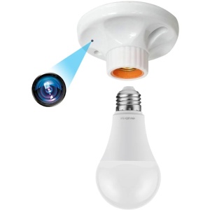 Camera Spion in Dulie bec E27 iUni SB1, Wi-Fi, 8GB, Full HD, Senzor miscare, Prindere tavan/perete - Img 2