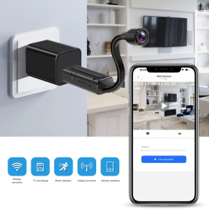 Camera Spion iUni W720, Wi-Fi, 8GB, Vizualizare HD, Detectare miscare - Img 2