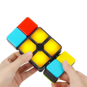 Cub Rubik interactiv iUni 3001, 4 Moduri de Joc, Led-uri Multicolore, Multiplayer - Img 2